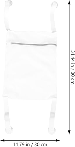 Miniatura 2 de Bolsa de lavandería de malla para lavadora Bra Mesh Bag Set White Laundry Storage