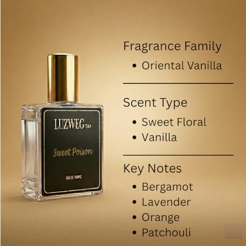 Image of Sweet Poison 30 ml Perfume (Oriental Vanilla & Sweet Floral) | Warm Unisex EDP | Long Lasting Sensual Fragrance | Premium Travel Size Perfume for Men & Women | Everyday Romantic Scent | Gift for Him & Her
