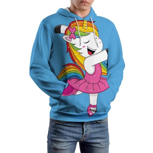 Sweat à capuche licorne pull unisexe idéal pour vos soirées cocooning