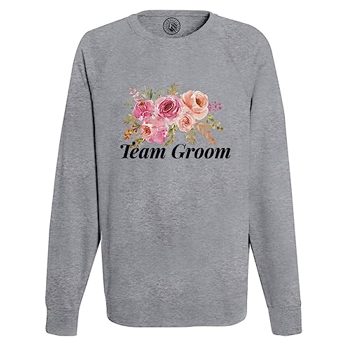 Sweat Homme Team Groom Wedding Bouquet pour Photos de Mariage Réussies