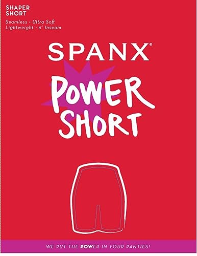 Image of Spanx Tummy Control Spandex Compression Shapewear Power Shorts for Women
