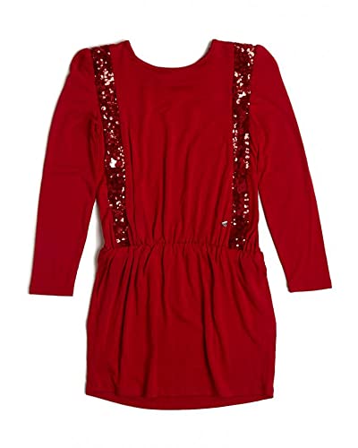 Robe à paillettes rouge Guess de qualité premium pour cocktail