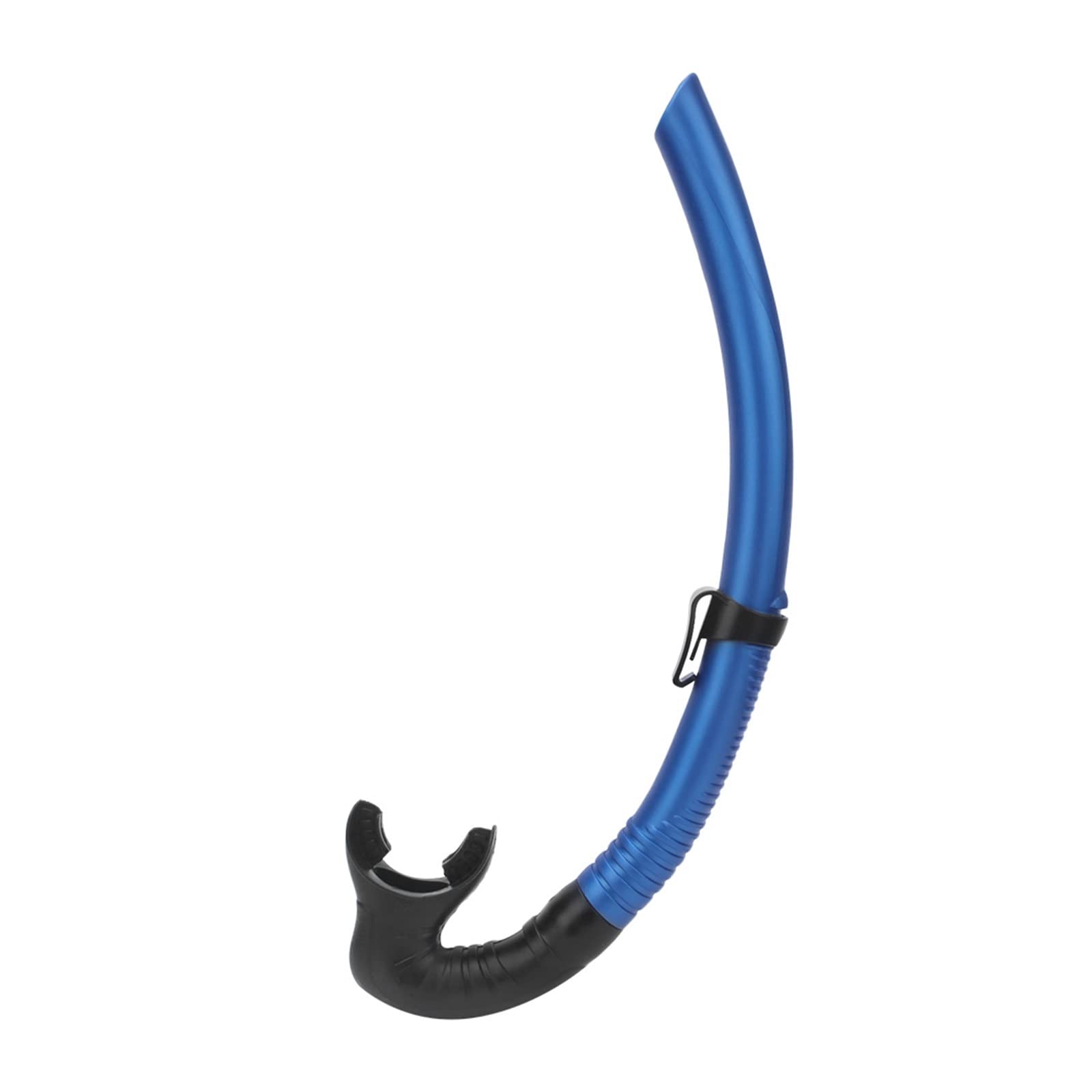 Tauchen Schnorchel Nassschnorchel -Tauch -Atemschlauch PVC + Silikonluft -Atemschlauch Schnorchel Rohr Unterwasser -Tauchschwimmen, Schwimmen, für Tauch- und Schnorchelaktivitäten ( Size : Biru )