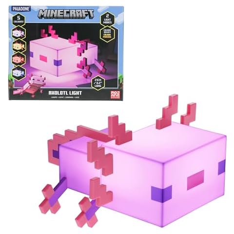 Minecraft Axolotl Light with Five Colours Cover