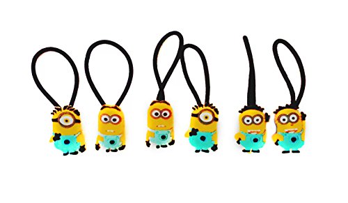 AVIRGO 6 pcs Elastic Hair Bands Hairband Hairbands Ponytail Holders Set # 31-5