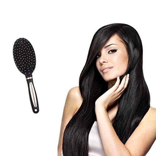 Foto von 3 Stücke Haarbürste Sets Anti -Statik -Massage Entspannungsbürsten Borstenkämme Haarbürste für Frauen Männer Kinder alle nassen oder trockenen Haare