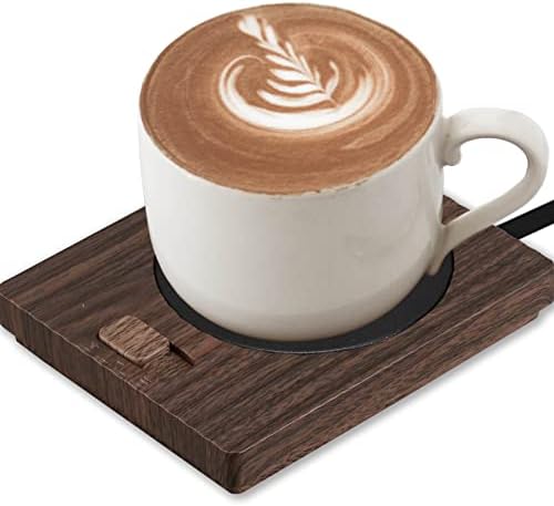 Gynnx Coffee Mug Warmer Electric Coffee Warmer for Desk Coffee Cup Warmer with Auto Shut Off for Heating Coffee, Beverage, Milk,Tea, Hot Chocolate (No Cup)