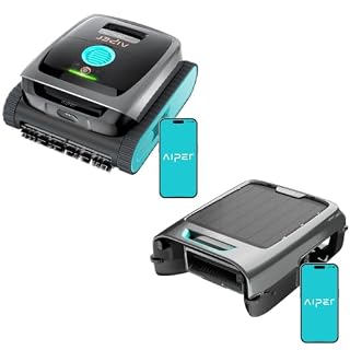 AIPER Scuba S3 & EcoSurfer S2 Pool Cleaner Robot and Solar Pool Skimmer AIPER Scuba S3 & EcoSurfer S2 Pool Cleaner Robot and Solar Pool Skimmer