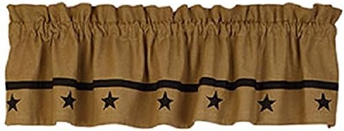 Gettysburg Star Valance 72"x14"