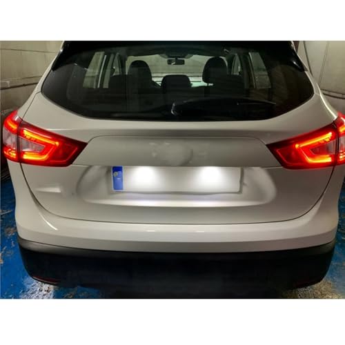 Lámpara con forma de número de coche para luz de matrícula 12V 5