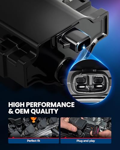 Image of KAX Ignition Coil for Toyota Pickup 4Runner 1992-1995 | Fits Camry 1994-1996 2.2L, LS400 1990-1997, SC400 1992-1997, T100 1994 3.0L, MR2 1992-1995 2.0T Replaces UF72