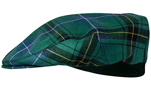 Casquette plate tartan Henderson homme femme taille unique élastique