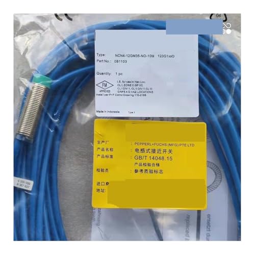 Capteur de proximité inductif NCN4-12GM35-NO fileté M12 câble 5 mètres