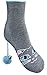 Rainbow Socks – Damen Katzen Frotté Socken - Cat Socks Box - 1 Paar - Grau - Größe 36-40