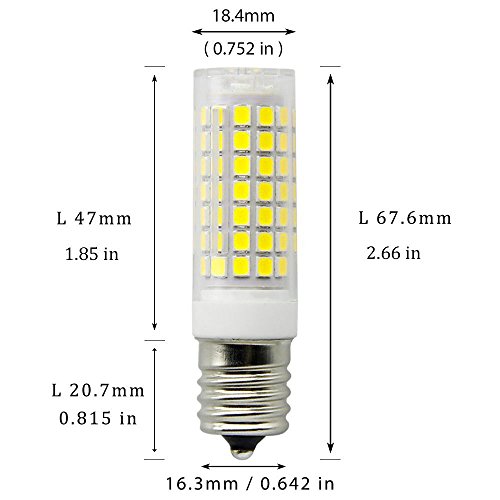8W Dimmable LED E17 Microwave Oven Bulb Intermediate Base LED