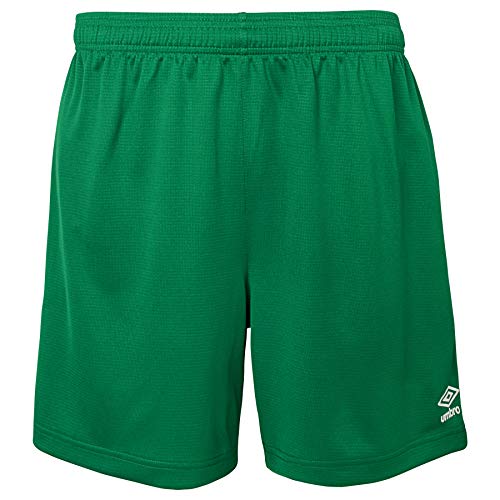Short Umbro Field vert émeraude taille S pour enfant mixte