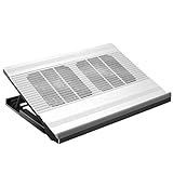 【Orientation optimale】 Le pied réglable permet un réglage en hauteur en 4 étapes, de sorte que vous pouvez placer votre ordinateur portable à l'angle idéal pour vous, assurant ainsi un alignement optimal de votre ordinateur portable.