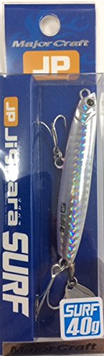 メジャークラフト ルアー メタルジグ ジグパラ SURF 35g #54 シロ ギスJPSURF 2枚目
