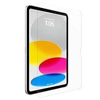 OtterBox Alpha Glass Screen Protector for iPad 10.9-Inch (10th gen 2022), Tempered Glass, x2 Scratch Protection, Antimicrobial Protection, Non-Retail Packaging