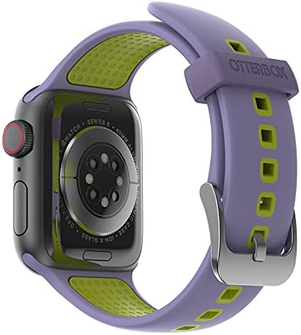 OtterBox All Day Watch Band for Apple Watch Series 8/7/6/SE 2nd gen/SE 1st gen/5/4/3 - 42mm/44mm/45mm, Replacement Durable Soft Touch Silicone Strap for Apple Watch, Light Blue