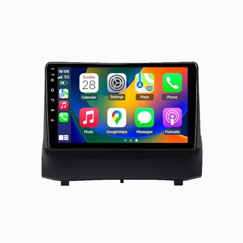 Écran Tactile GPS Auto Ford Fiesta avec CarPlay sans Fil et Android Auto Intégré