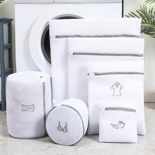 Filets de lavage avec broderie raffinée pour préserver la dentelle - 6