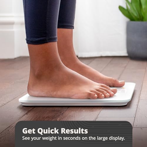 Image of Greater Goods AccuCheck Digital Bathroom Scale for Body Weight (White)