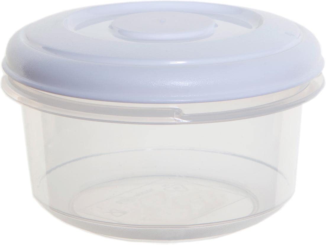 Whitefurze 0.1l Round Food Container Clear