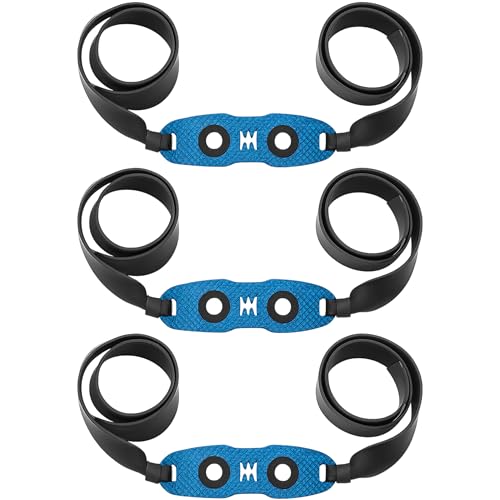 Abowllon Gomas de goma de repuesto para tirachinas de color negro, extra fuertes y duraderas, compatibles con muchos gemelos, cinta de látex de alta calidad con bolsa grande (juego de 3)