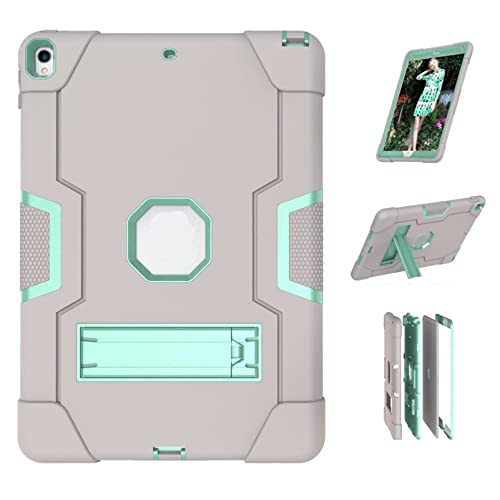 Protection ZS iPad Pro 10.5 BStyle Gray Green housse tablette antichoc