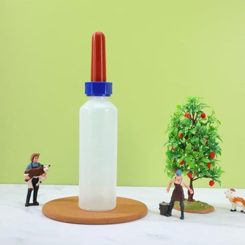 Alimentador de enfermería de terneros GANAZONO con chupetes y botellas de leche de oveja 4
