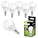 Produktbild Lumiled LED Lampen E14 P45 8W ersetzt (60W Glühlampe) 6 Stück Set 806lm 3000K warmweiß 180° Lichtwinkel 230V Glühbirne Birne Leuchtmittel Tropfenform Kugel Energiesparlampe