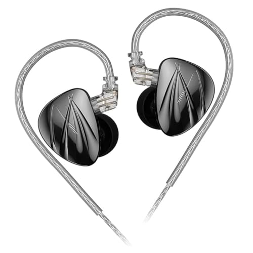 IEM Joyodio Shine Écouteurs Hybrides 1DD+2BA avec Commutateur d'Accord Noir sans Mic