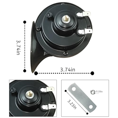 Image of 110DB Super Loud Car Horn, Universal 12V