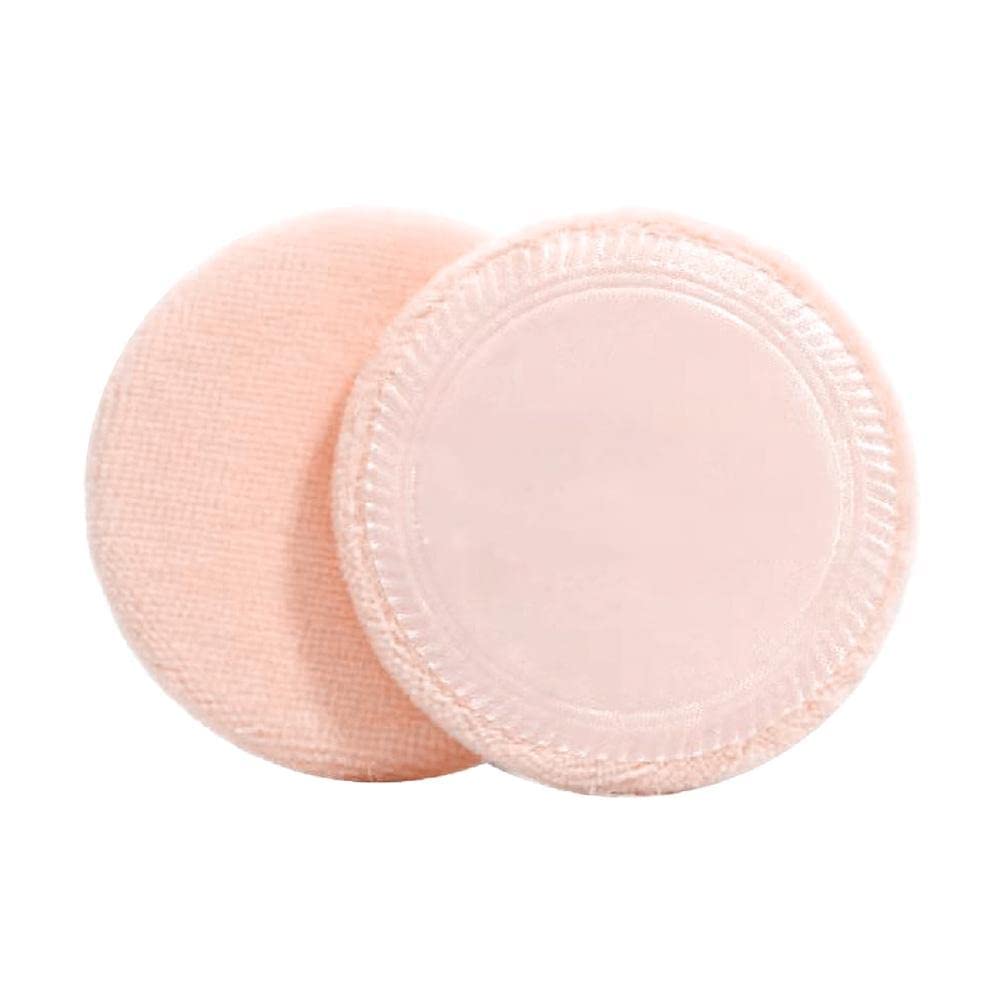 Makeup Application Kit with Brush, Cotton Pads, Powder Puff and Headband, Soft Pure Cotton, for Loose Powder, Liquid Foundation, Pack of 4 2