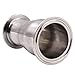 DERNORD Sanitary Fitting Reducer Fitting SUS304 Tri Clamp Ferrule Style 2