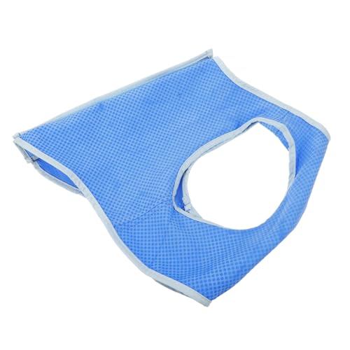 COLLBATH Pet Cooling Vest Dog Cooling Harness for Summer Blue Breathable Mesh Vest Absorbent Tape -  OVJW17M22O08HX