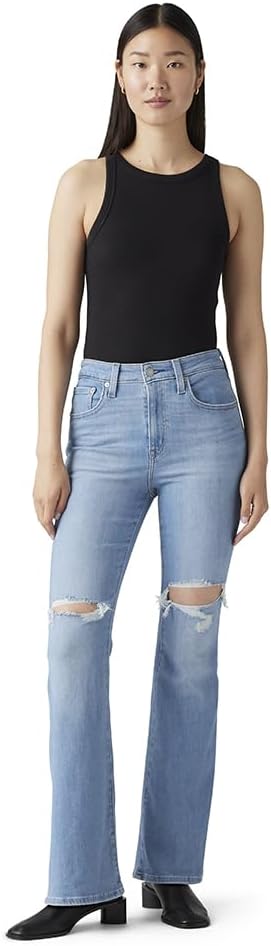 Levi's Women's 726 High Rise Flare Jeans (Also Available in Plus) - Image 4