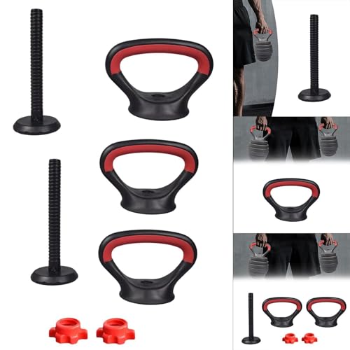 Image of HEAVENGLOW Kettlebell Weight Accessory Grip Handle Fitness for Indoor Home Building 1 Bar | Fitness Running & Yoga | Strength Training | Kettlebells