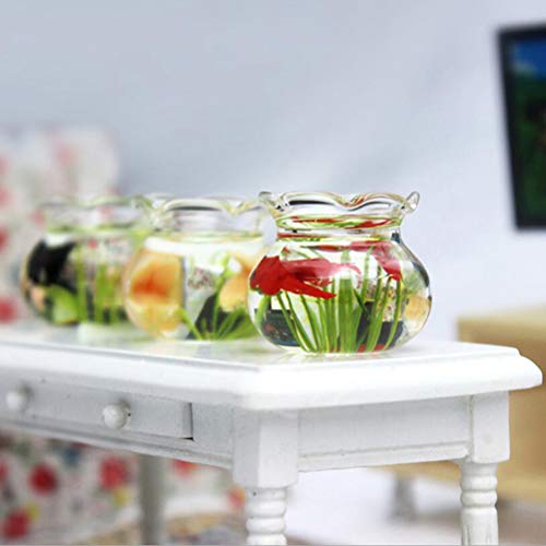 TBoxBo Casa delle Bambole in Miniatura di Vetro