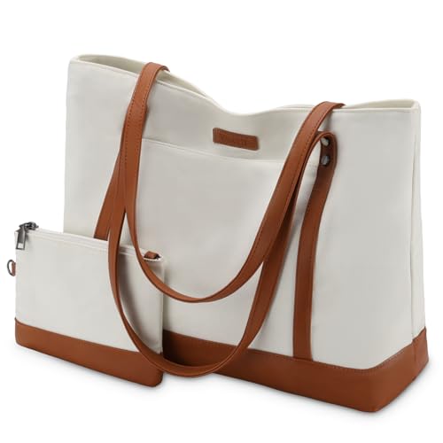 VASCHY Laptop Tote Bag for Women, Large 15.6inch Computer Teacher Bag Purse Briefcase for Travel,Work,Business,Office