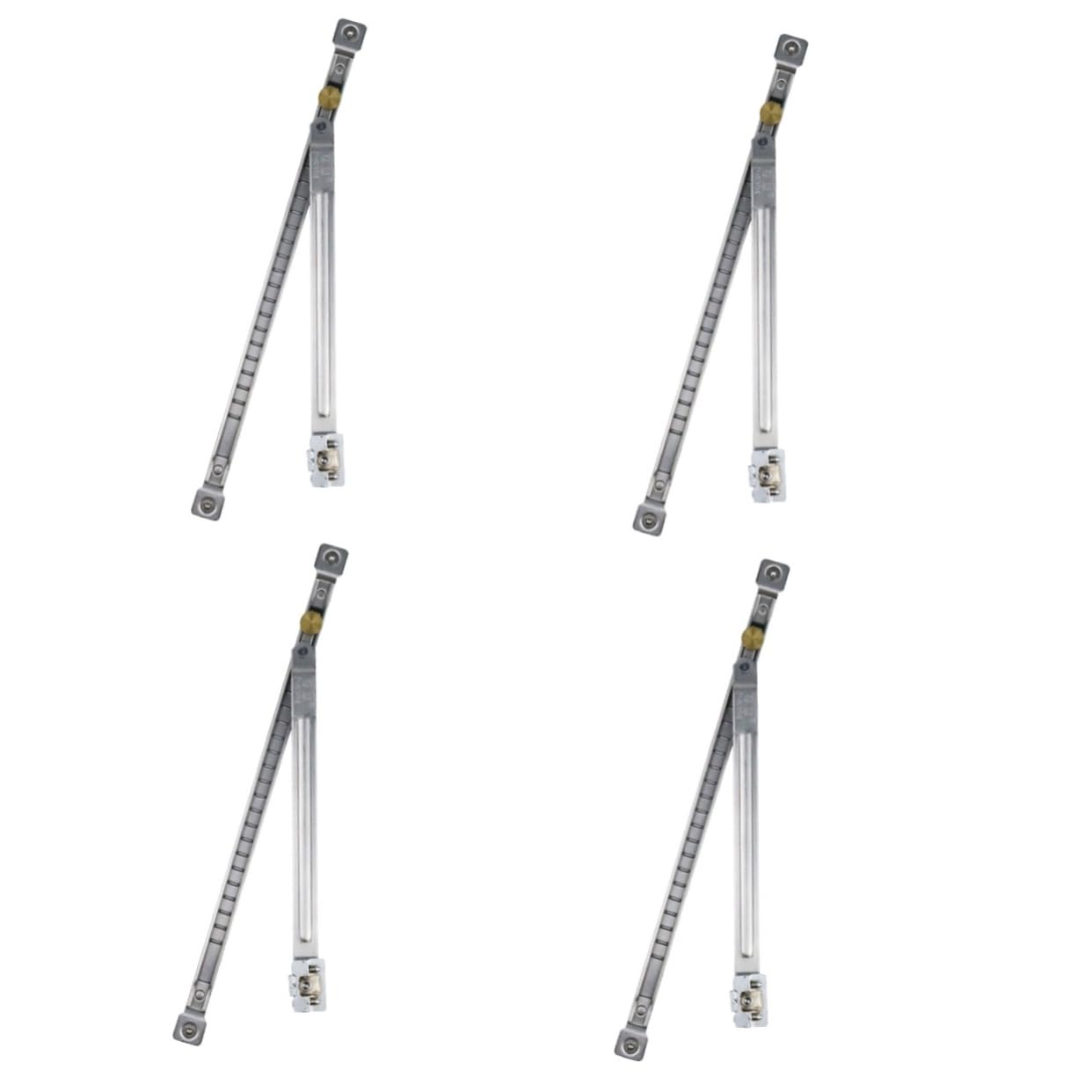OSALADI 4piezas Barra De Seguridad para Ventanas Deslizantes Limitador De Apertura Sin Perforaciones La Seguridad De Ventanas y Puertas Instalación y Rápida