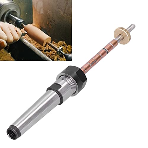 Respicefinem Woodworking Lathe Taper Handle Pen Tire Wood Rotating Barrel Clamp Type Accessories Mandrel Turning Ballpoint Pen Refill
