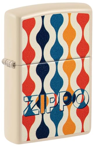 Zippo Encendedor retro Flat Sand 49902 objeto de colección metálico 2