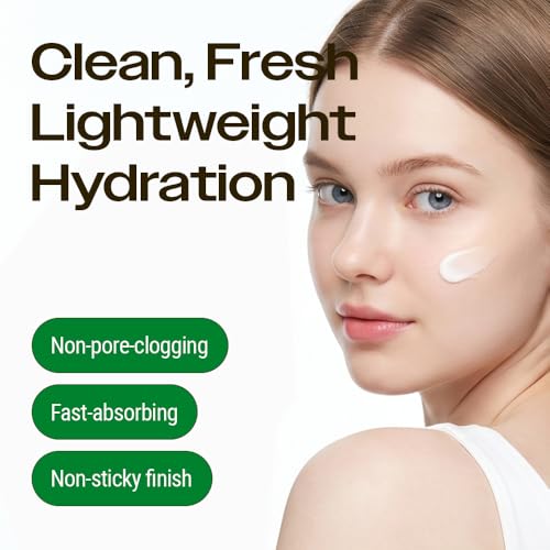 Image of YUMU Cica Exosome Zinc Blemish Relief Cream, Face Moisturizer for Sensitive, Acne-Prone Skin, Lightweight, Breakouts, Barrier Repair, Hydration, Soothing, Oil-Free, Korean Skincare (80 ml /2.70 fl.oz.)