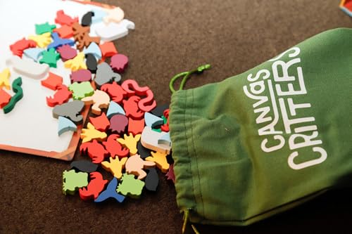 Canvas Critters – Juego de mesa creativo para toda la familia miniatura 3