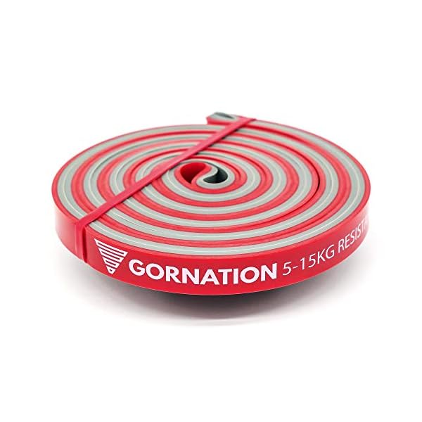 GORNATION Resistance Bands - Widerstandsbänder für Fitness, Calisthenics, Krafttraining & Home Gym - Sets inkl. Türanker… – Bild 3