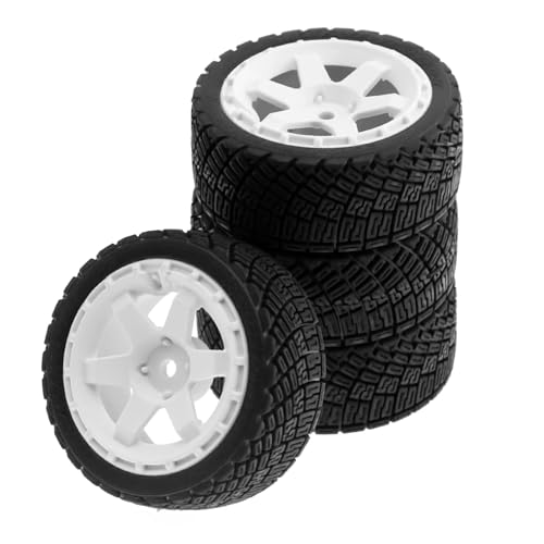 RC�^�C���J�[ For HSP For Tamiya XV01 XV02 For TT02 PTG-2 1/10�p 4�� 67mm �S���^�C���z�C�[���^�C�� RC�����[�p ���[�V���O�J�[�p �A�b�v�O���[�h�p�[�c�A�N�Z�T���[(A)