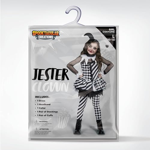 Disfraz de payaso para niñas Halloween miniatura 5