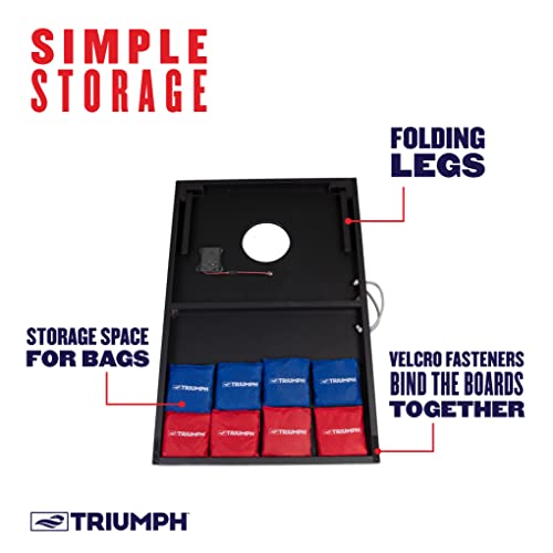 Triumph Led 2X3 Cornhole Set - Firework Edition #TOP6